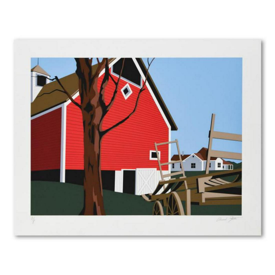 Armond Fields (1930-2008), "Red Barn" Limited Edition (1 of 2)