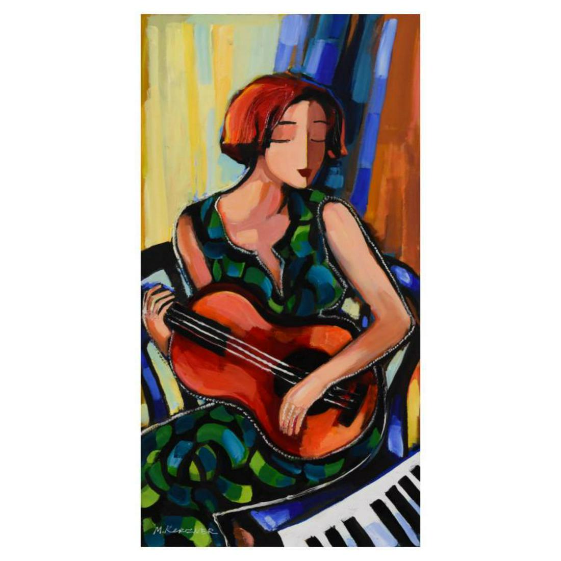 Michael Kerzner, Original Acrylic Painting on Canvas, (1 of 2)