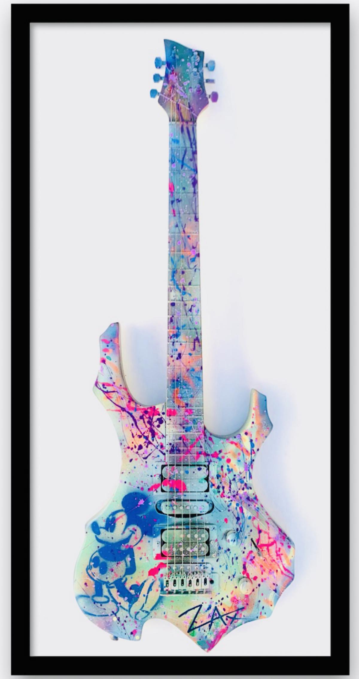 E.M. Zax One of a Kind Hand Painted Electric Guitar (1 of 4)