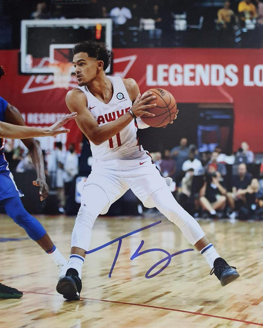 Autographed Print "Trae Young" (1 of 1)