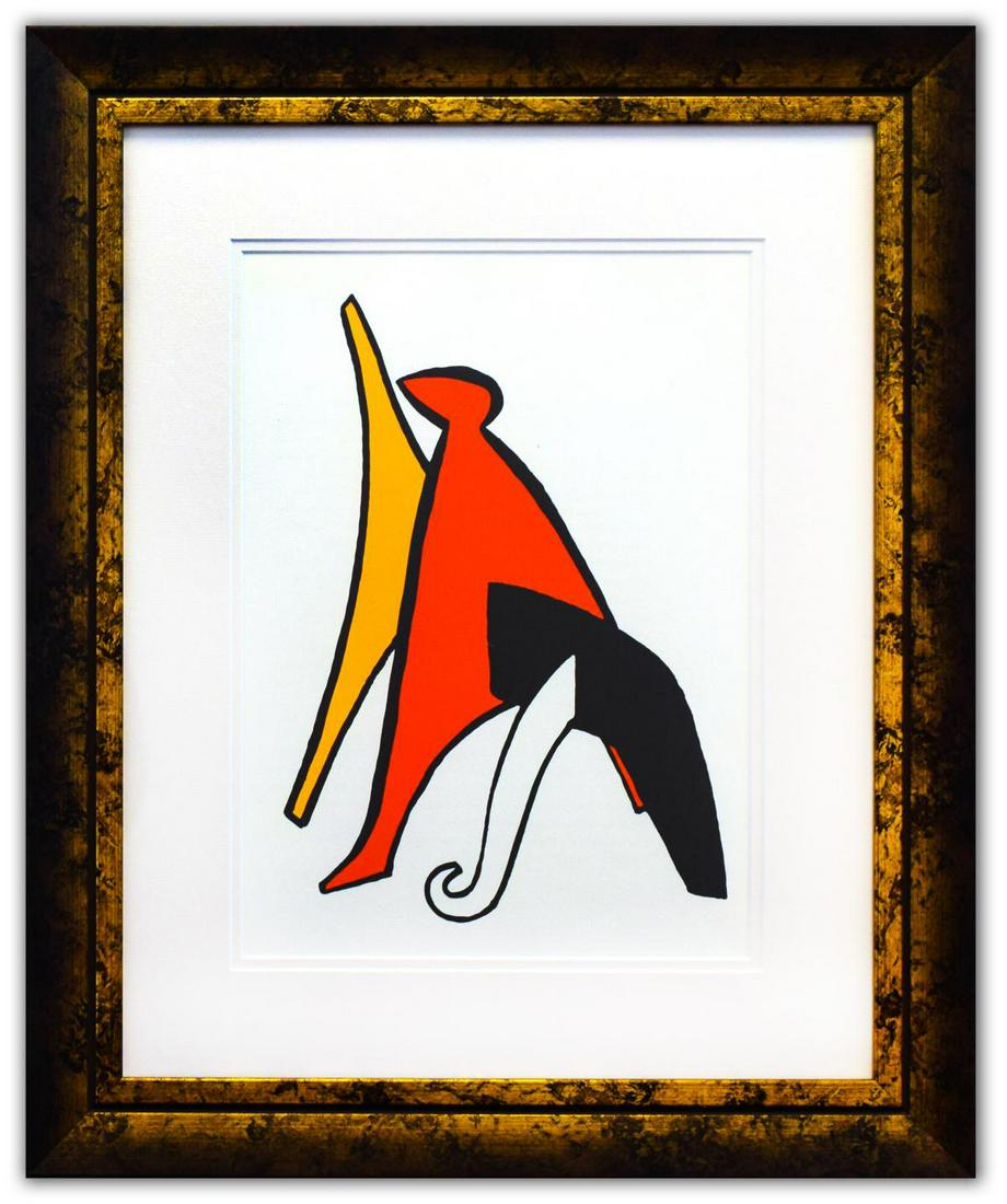 Alexander Calder- Lithograph "DLM141 - Sabot et bonnet phrygien" (1 of 2)