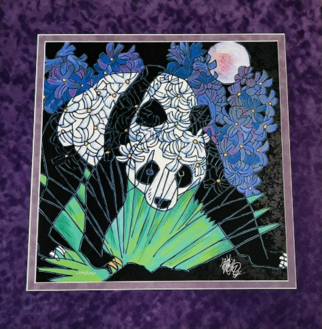 Jiang Tie Feng Serigraph on paper "Panda I" (1 of 1)