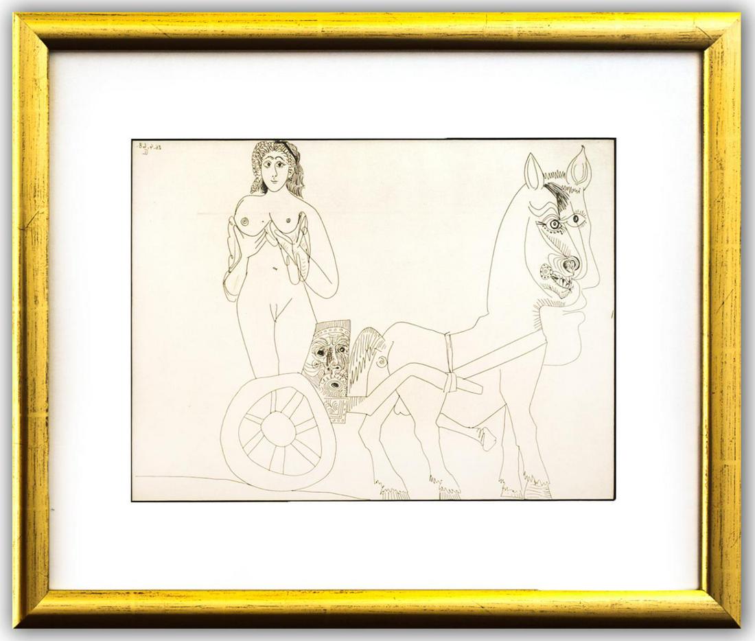 Pablo Picasso- Offset Lithograph "From The 347 Series" (1 of 1)