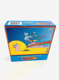 Peter Max 100 pc Jigsaw Puzzle: Artist: Peter Max. Medium: 100 pc Jigsaw Puzzle. Title: . Size: 23x18 cm. Reference# 31223.