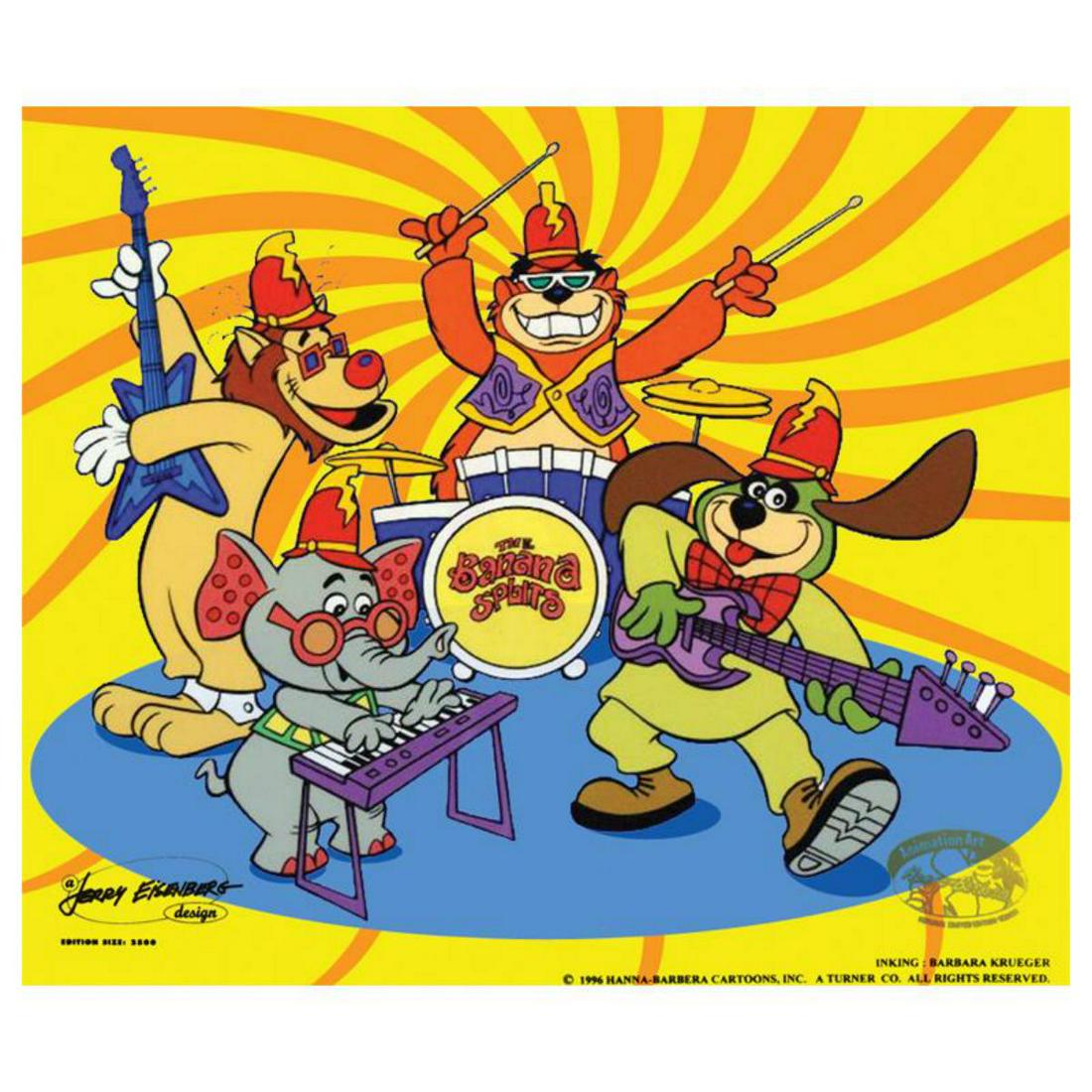 "Tra La La" Limited Edition Sericel featuring The Banana Splits from Hanna-Barbera. Includes (1 of 1)
