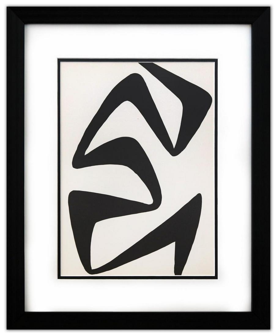 Alexander Calder- Lithograph "DLM173 - COMPOSITION IV" (1 of 2)