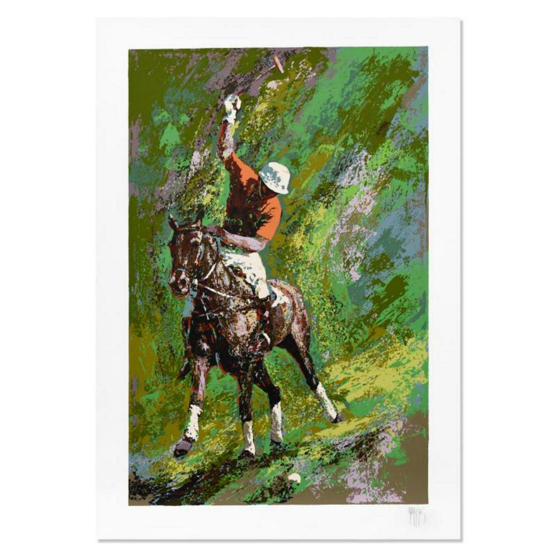 Mark King (1931-2014), "Polo" Limited Edition Serigraph, Numbered and Hand Signed with Letter of (1 of 3)