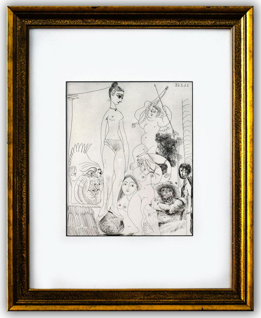 Pablo Picasso- Offset Lithograph "From The 347 Series" (1 of 1)