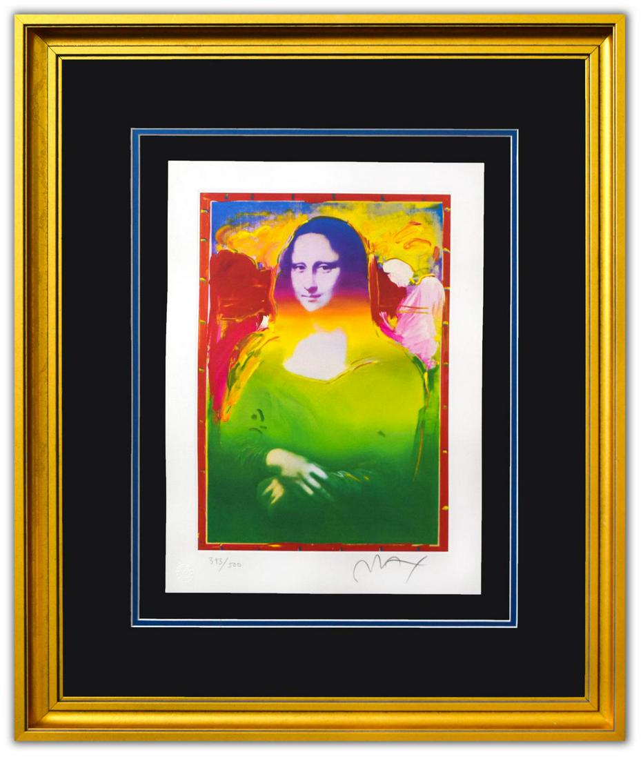 Peter Max- Original Lithograph "MONA LISA II" (1 of 4)