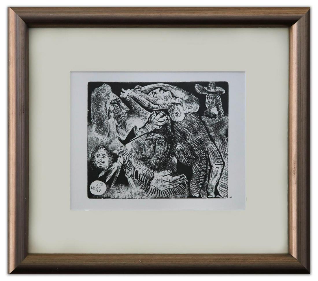 Pablo Picasso- Offset Lithograph "From The 347 Series" (1 of 1)