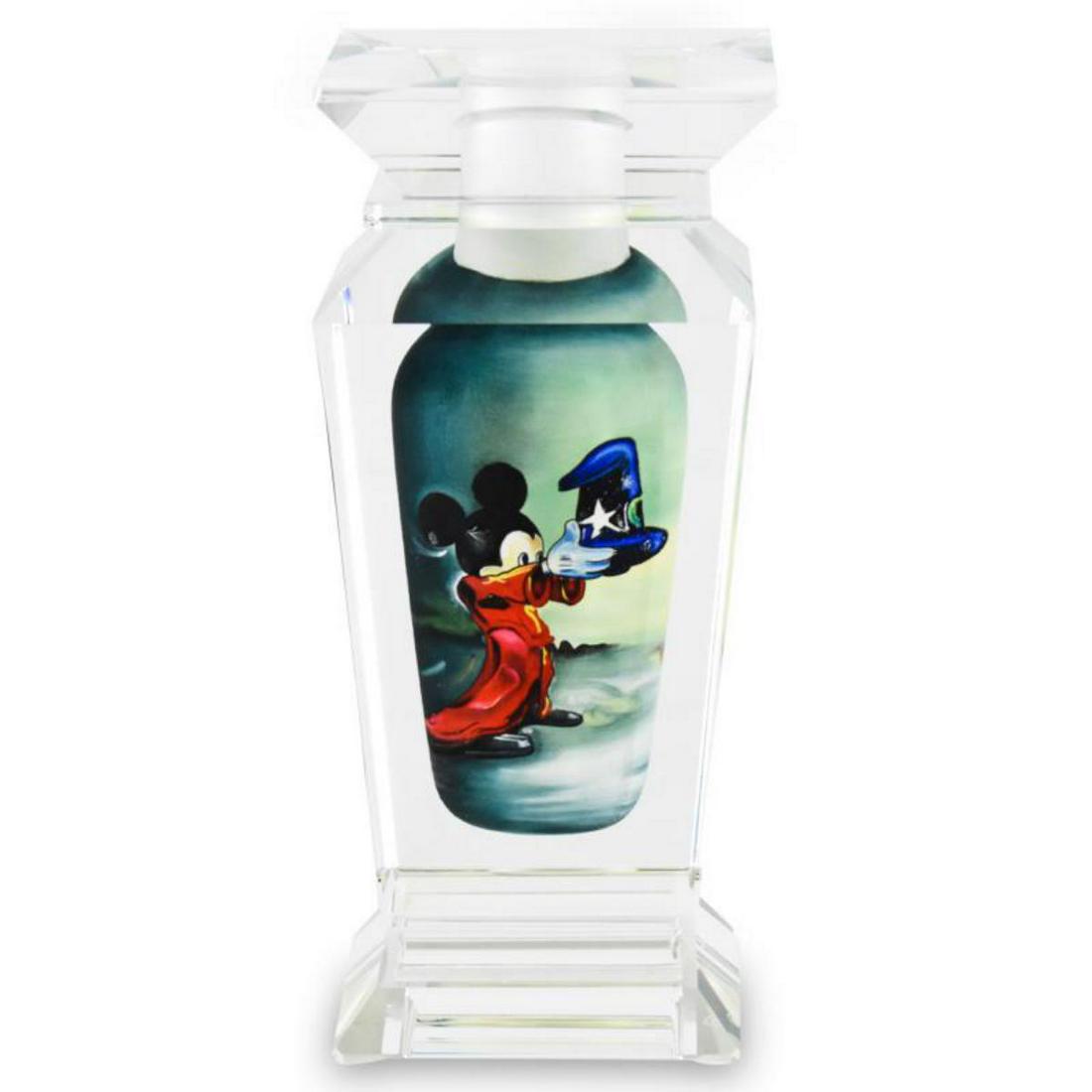 "Heres Your Hat" Rare Limited Edition Disney Fine Art Glass Sculpture, Hand Painted from the Inside; (1 of 3)