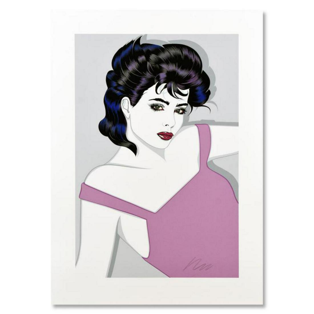 Robert Blue (1946-1998), "Tracey" Limited Edition Serigraph, Numbered and Hand Signed with Letter of: "Tracey" is a limited edition serigraph on paper by Robert Blue (1946-1998), numbered and hand signed by the artist. Includes Letter of Authenticity. Measures approx. 24" x 33.5" (border), 18" x 28" (