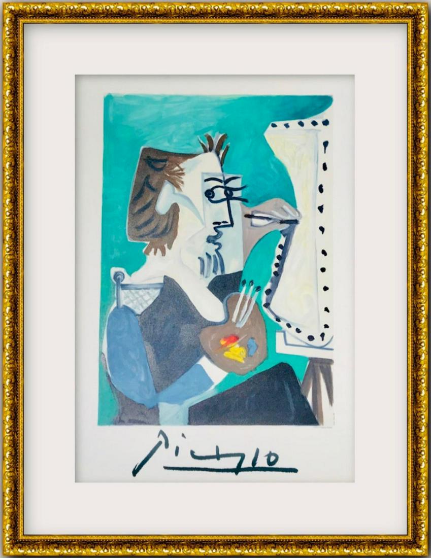 Pablo Picasso- Lithograph on Arches Paper "Le Peintre" (1 of 1)