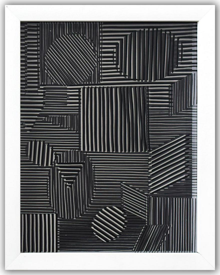 Victor Vasarely- 3D Wall Sculpture/object "Cinetiques" (1 of 1)