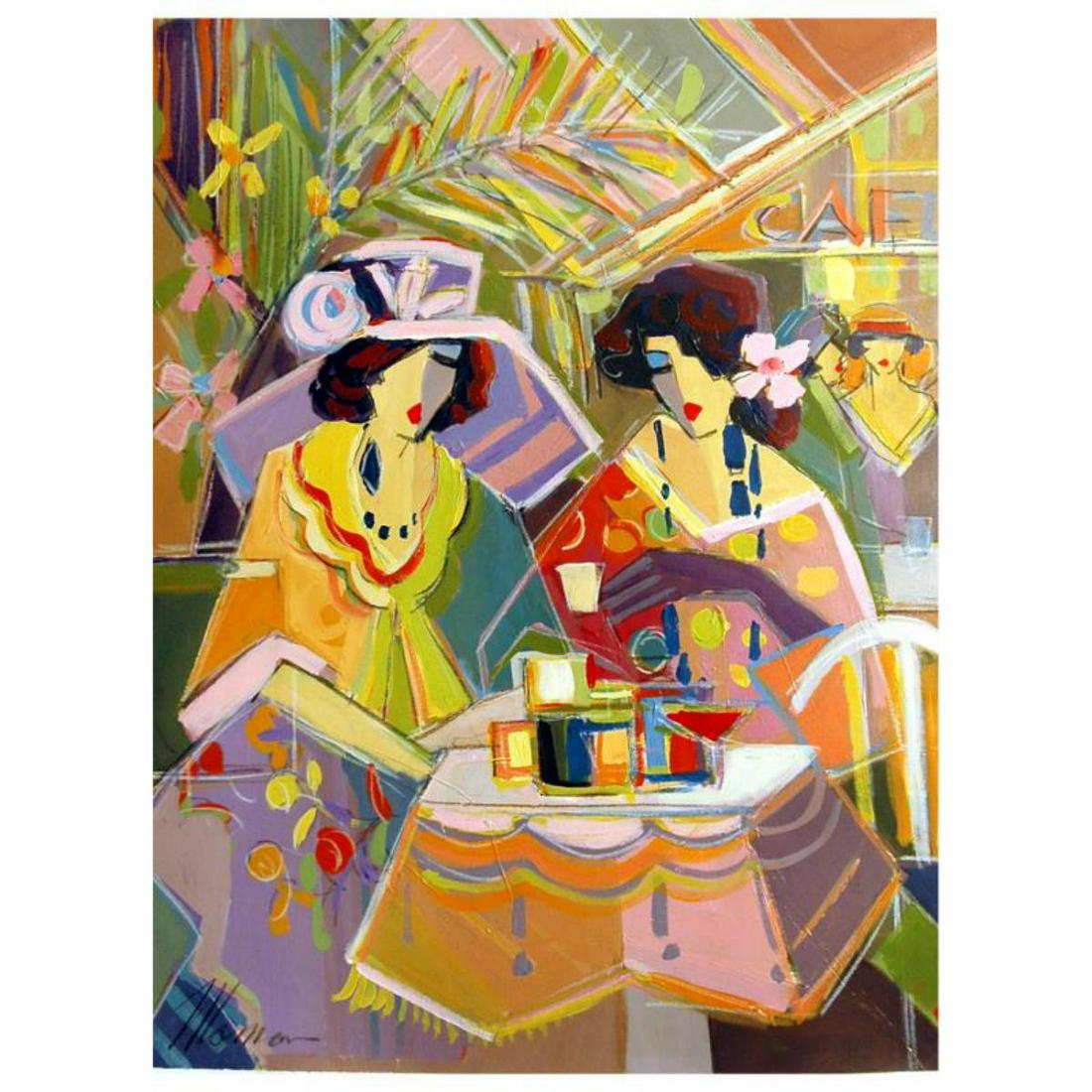 Isaac Maimon, "Perfectly Imperfect" Hand Signed Original Acrylic Painting on Canvas with Certificate (1 of 2)