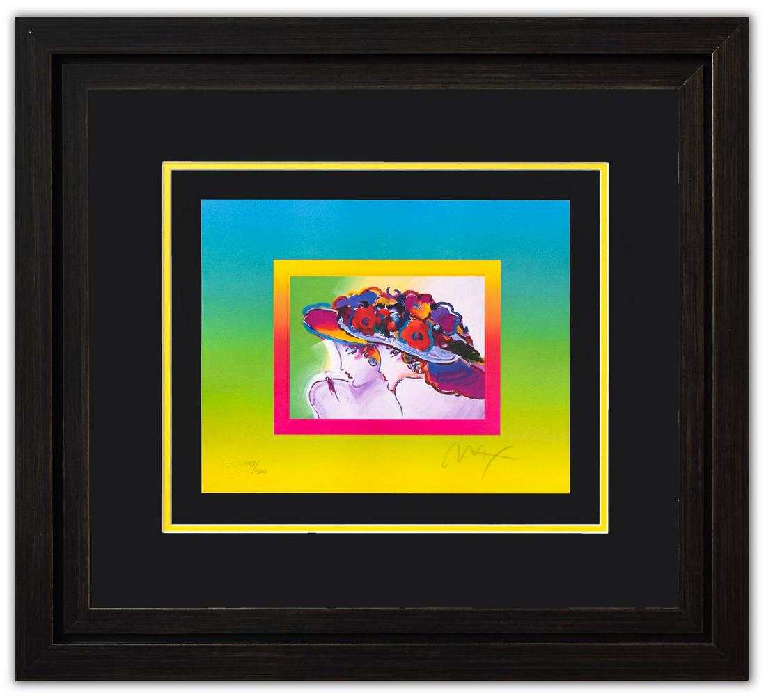 Peter Max- Original Lithograph "Friends on Blends" (1 of 4)