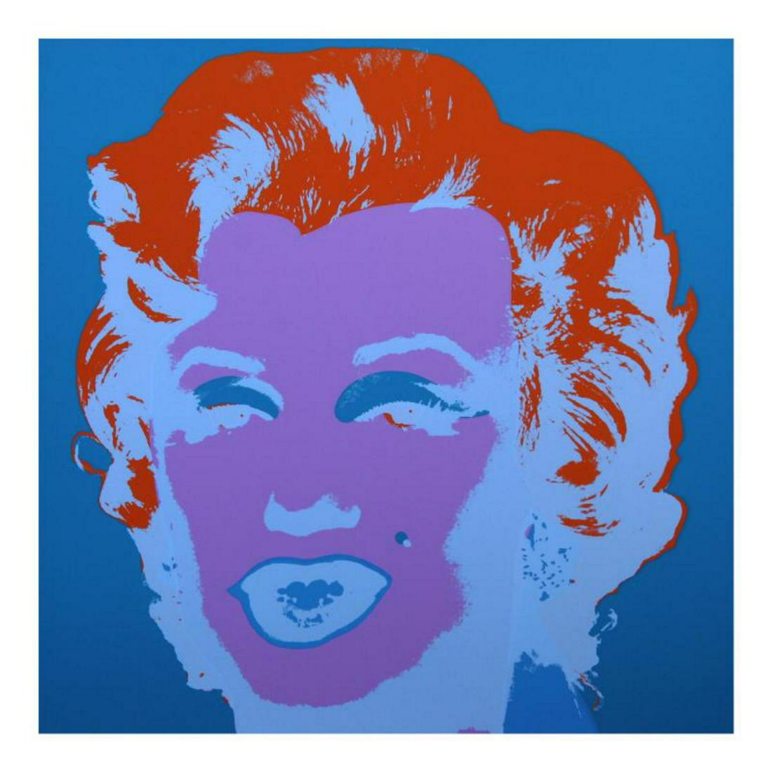 Andy Warhol "Marilyn 11.29" Silk Screen Print from Sunday B Morning.: "Marilyn 11.29" is a silk screen print on paper (open edition) from Sunday B Morning featuring the works of Andy Warhol. The piece is stamped in blue on the back with "Published by Sunday B. Morning" 