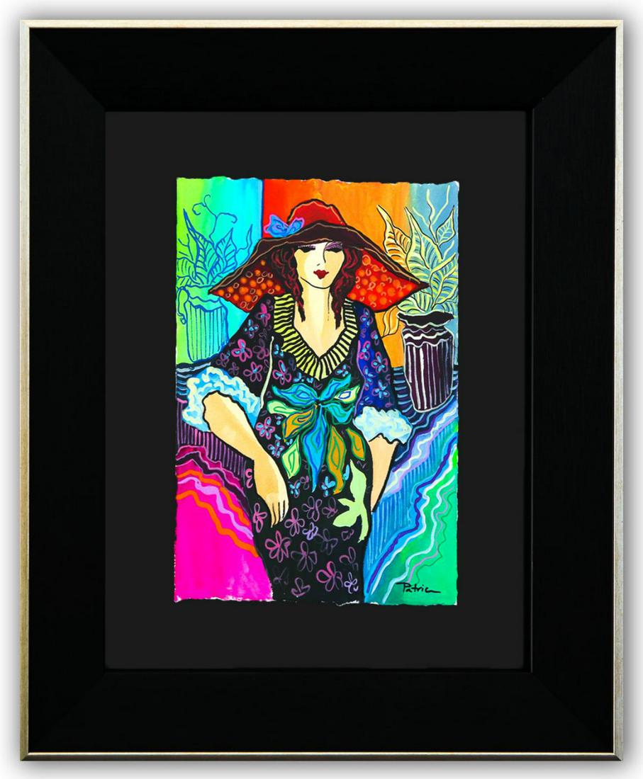 Patricia Govezensky- Original Watercolor "Lili" (1 of 1)