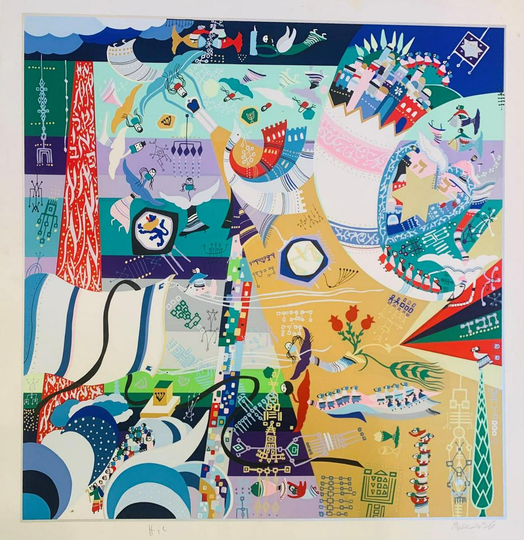 Raphael Abecassis Serigraph on paper (1 of 1)