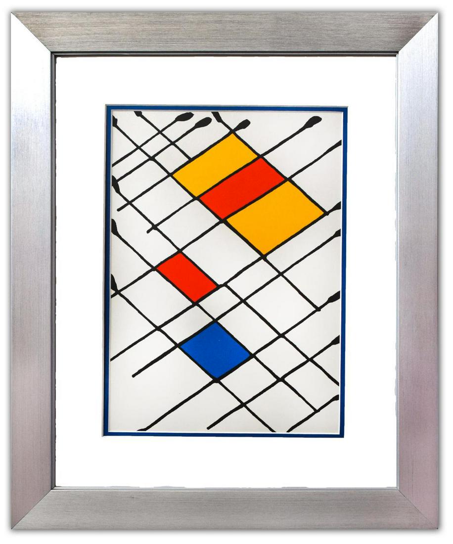 Alexander Calder- Lithograph "DLM156 - Damier" (1 of 2)
