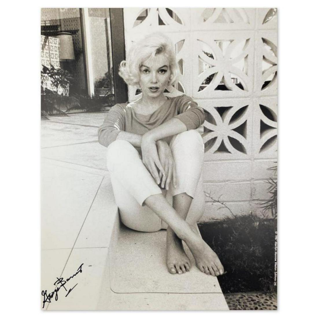 George Barris (1922-2016), "Marilyn Monroe: The Last Shoot" Photograph Printed from the Original: "Marilyn Monroe: The Last Shoot" is a photograph printed from the original negative taken by George Barris (1922-2016). This photo is part of a series entitled "The Last Photos"; they were taken in 19
