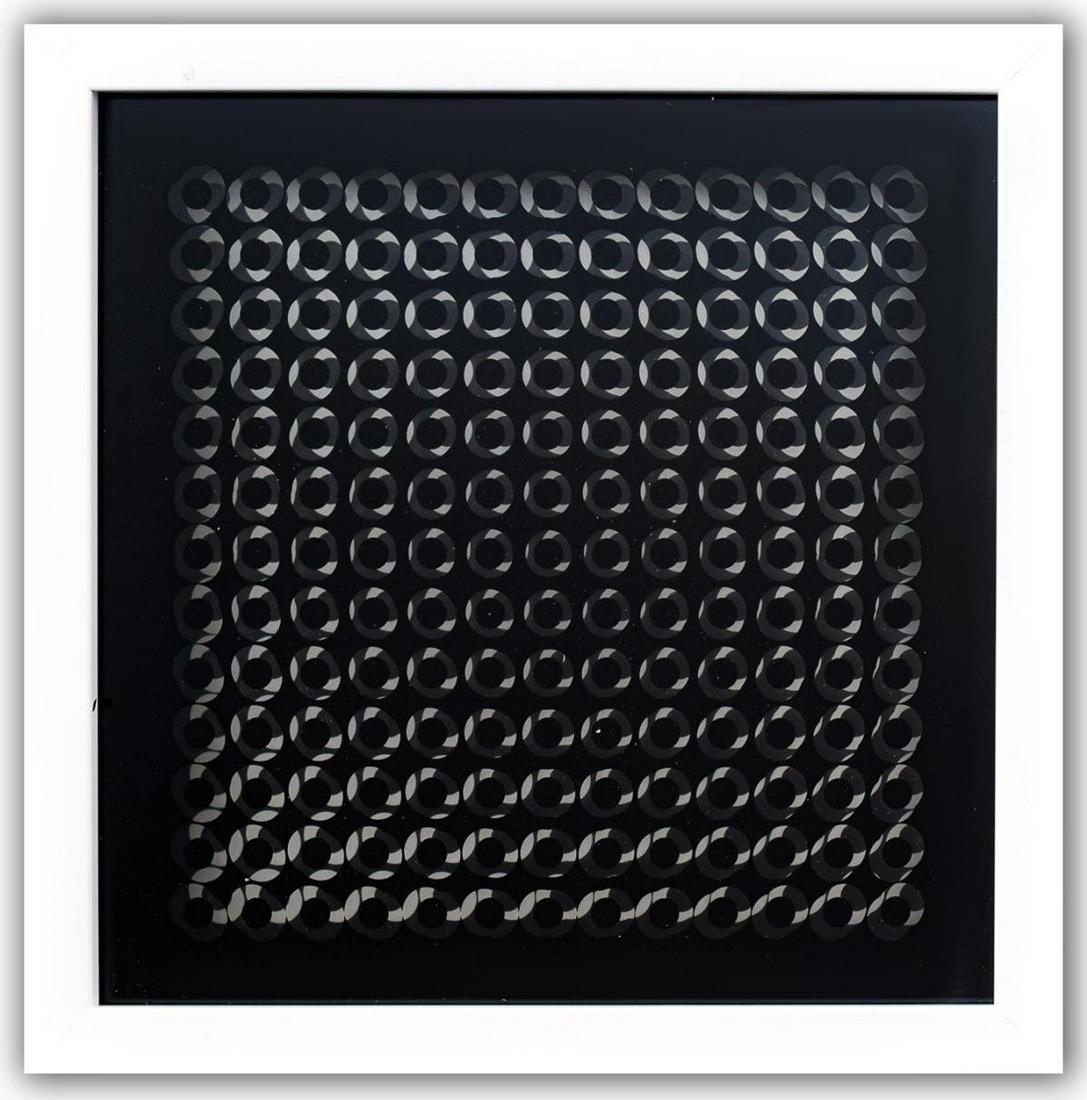 Victor Vasarely- 3D Wall Sculpture/object "Cinetiques" (1 of 1)