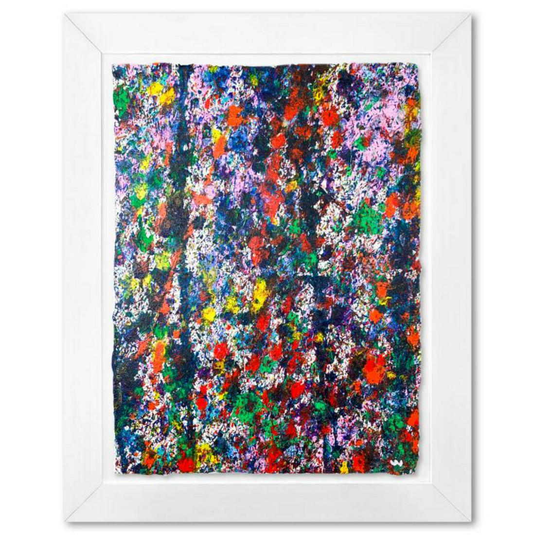 Wyland, "Coral Reef 14" Framed Original Watercolor Painting Hand Signed with Letter of Authenticity. (1 of 2)