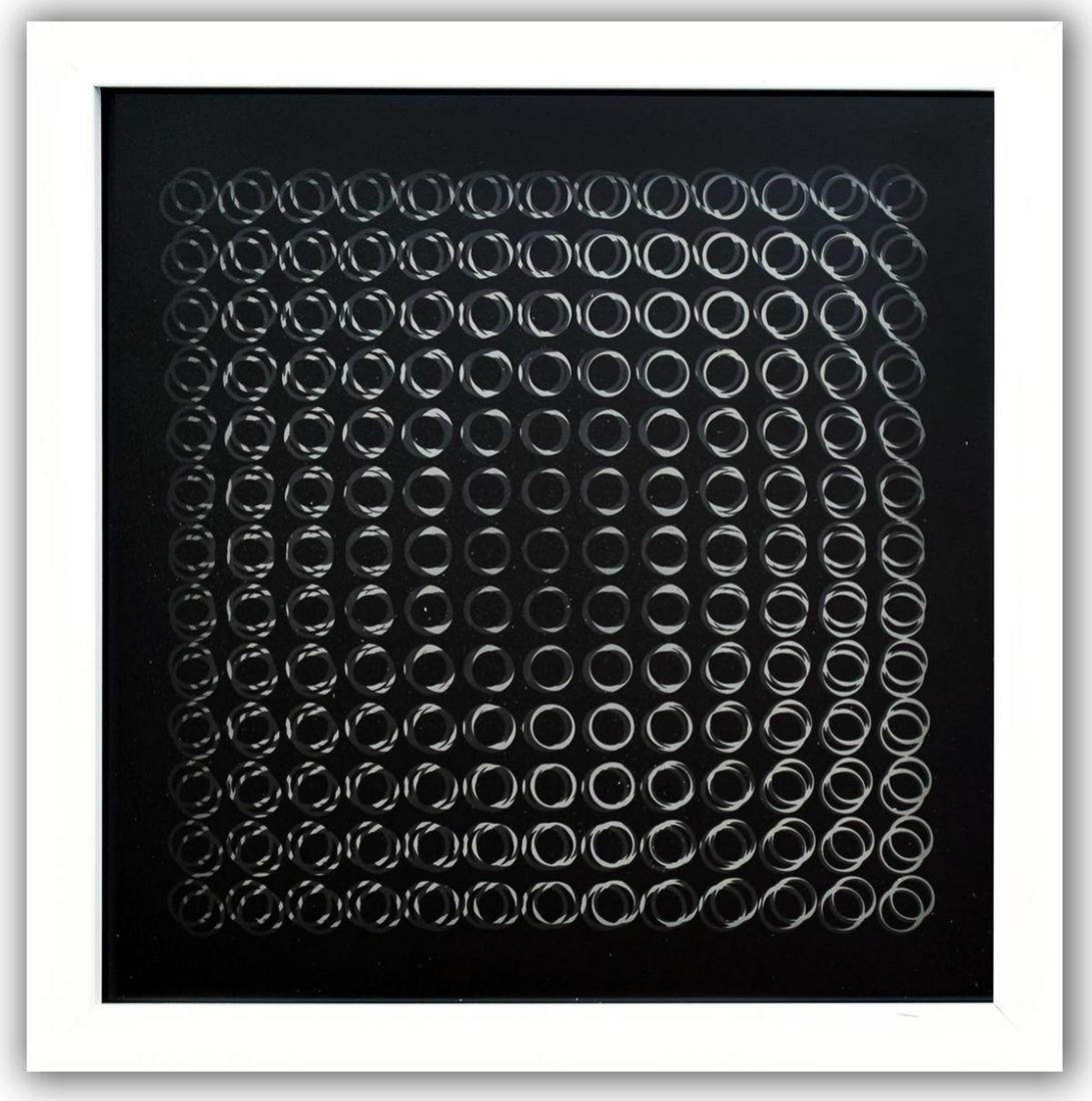 Victor Vasarely- 3D Wall Sculpture/object "Cinetiques" (1 of 1)