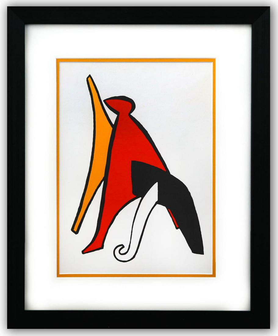 Alexander Calder- Lithograph "DLM141 - Sabot et bonnet phrygien" (1 of 2)