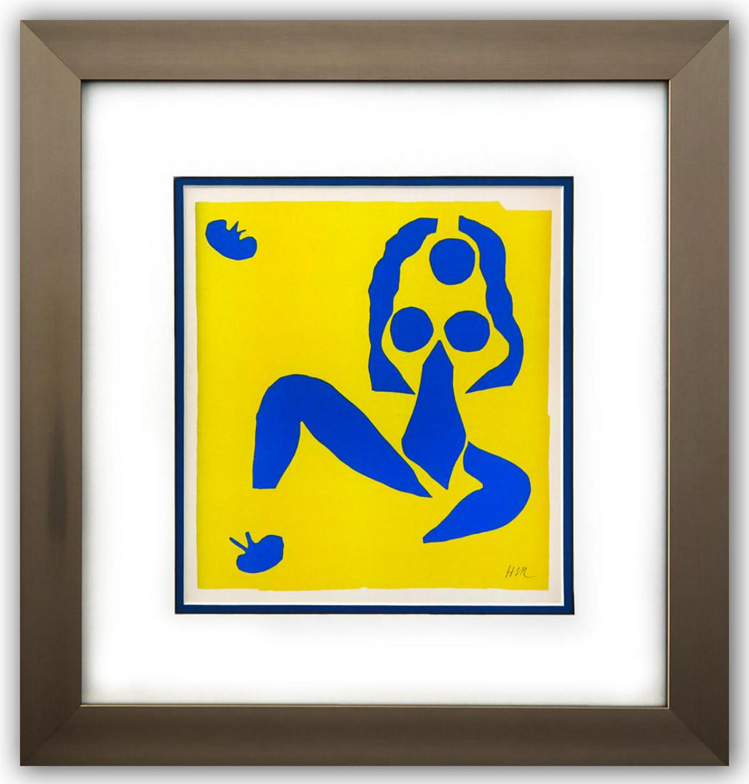 Henri Matisse- Lithograph "Verve - Nu bleu IV" (1 of 2)