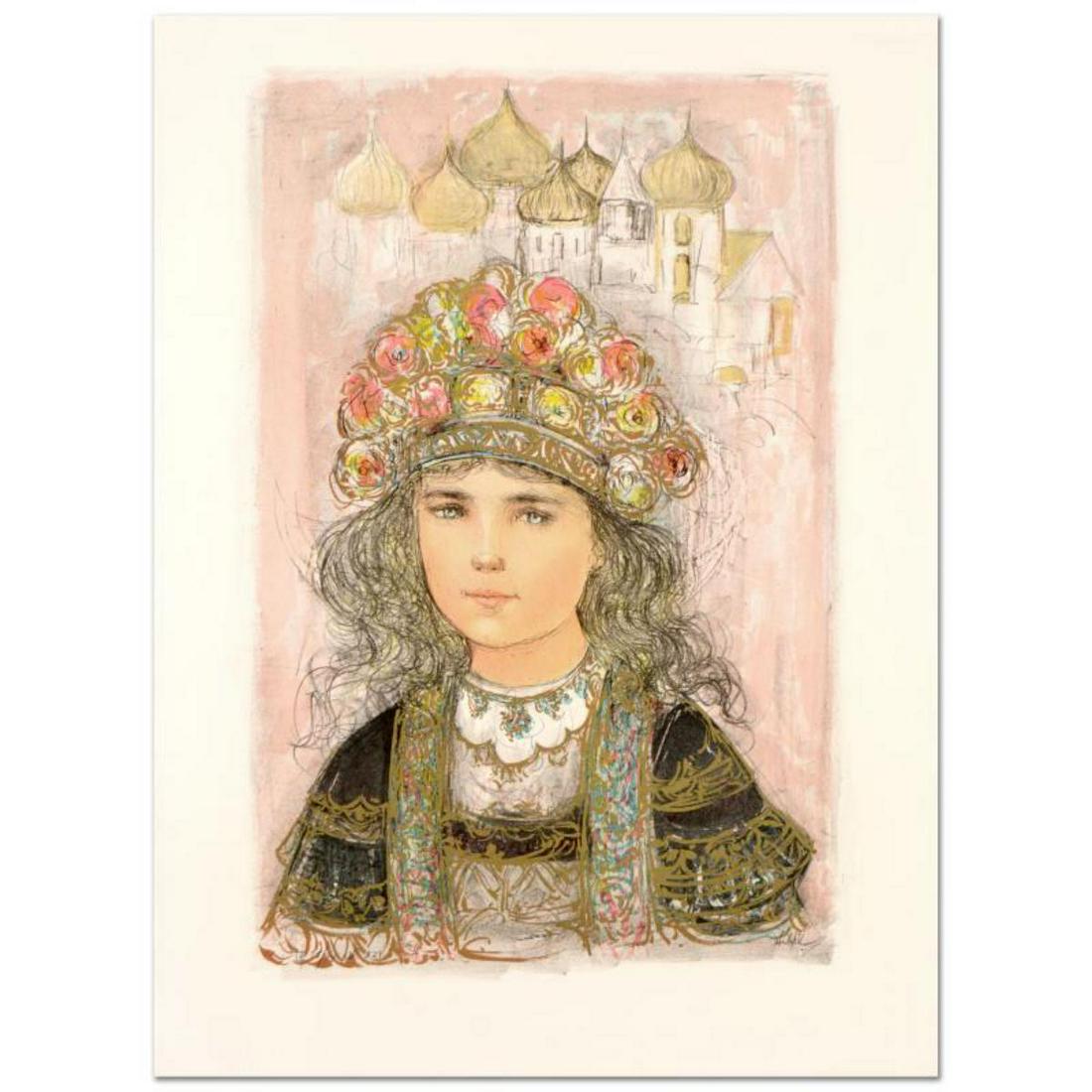 Edna Hibel (1917-2014), "Didi" Limited Edition Lithograph on Rice Paper, Numbered and Hand Signed (1 of 2)