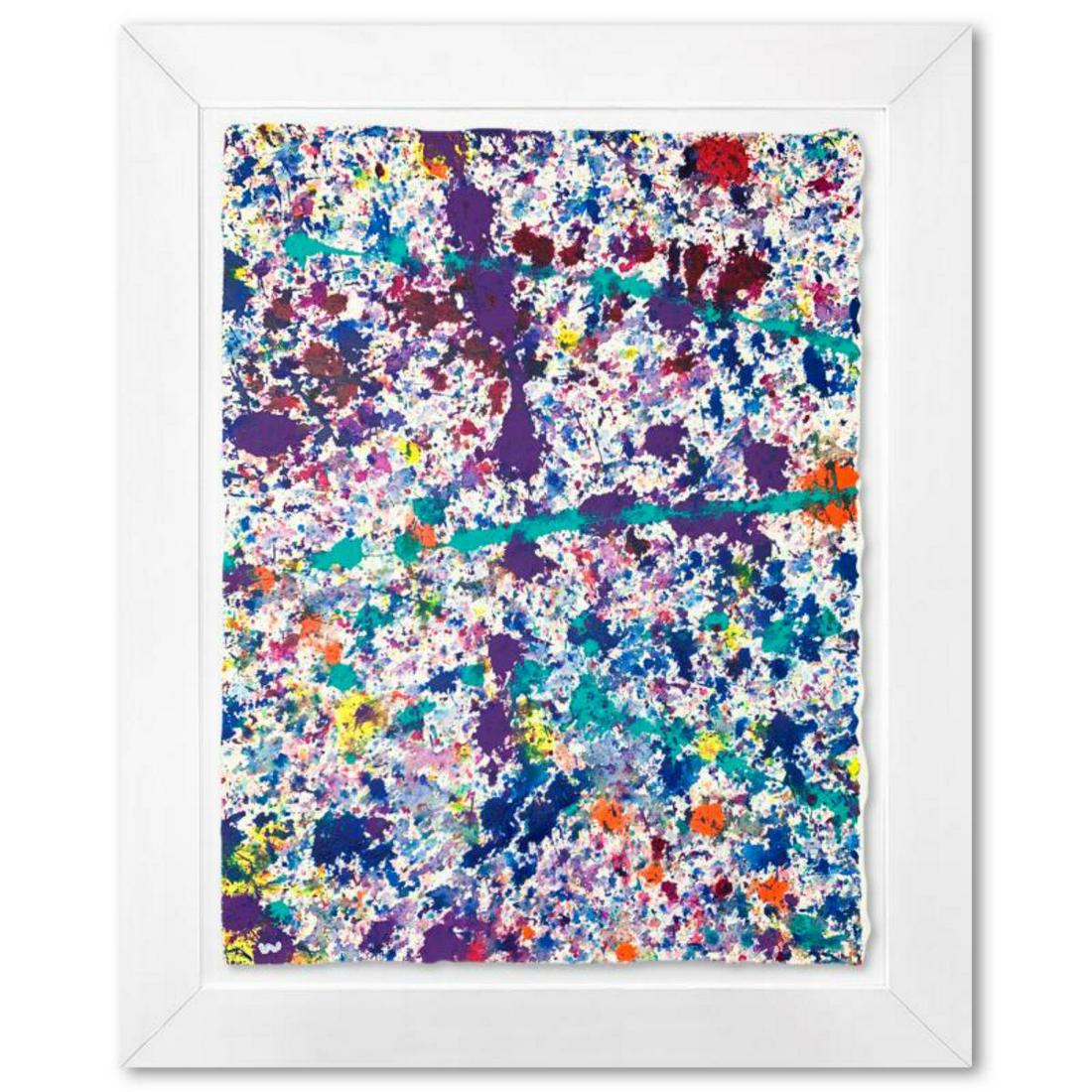 Wyland, "Coral Reef 18" Framed Original Watercolor Painting Hand Signed with Letter of Authenticity. (1 of 2)