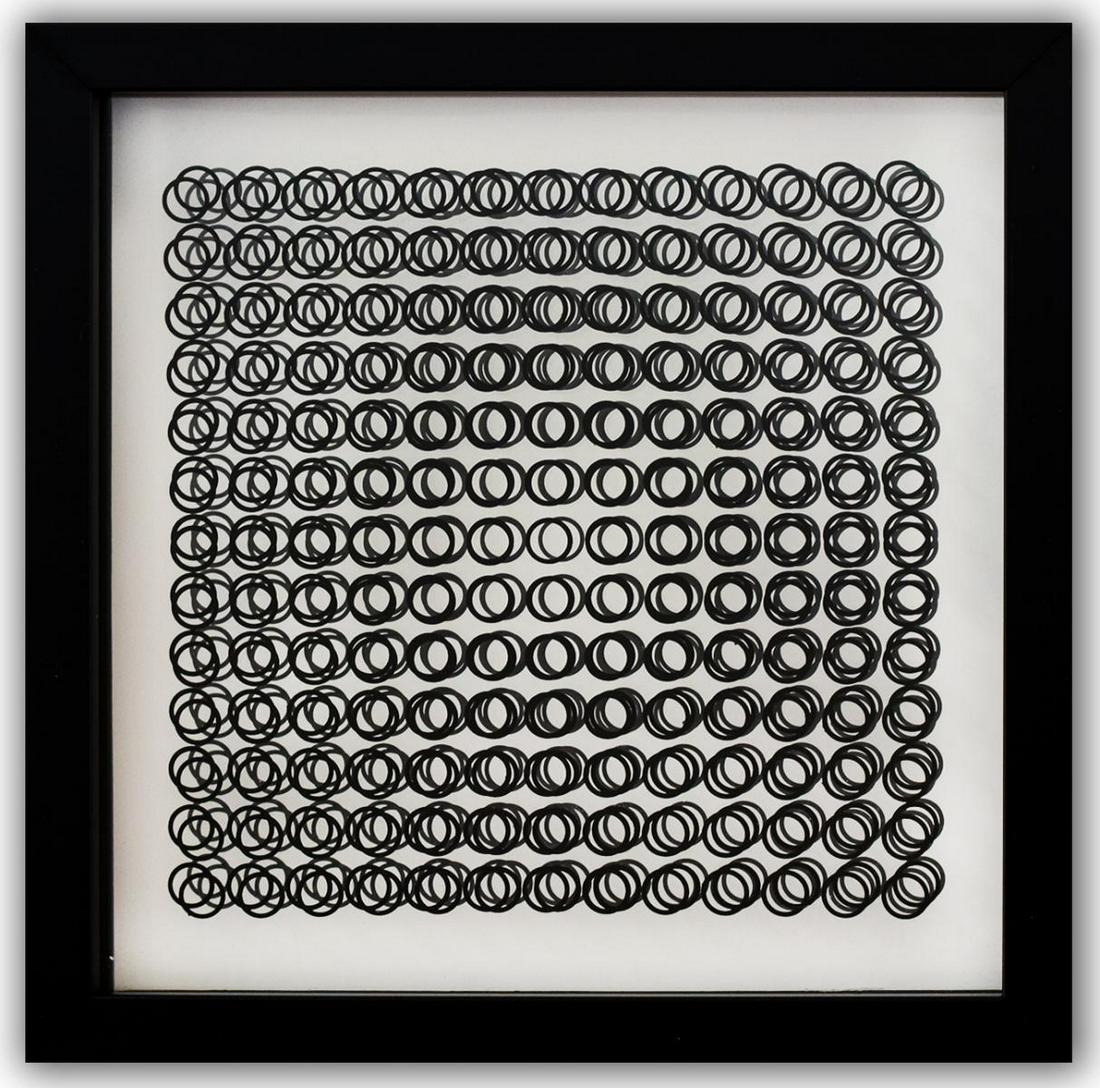 Victor Vasarely- 3D Wall Sculpture/object "Cinetiques" (1 of 1)