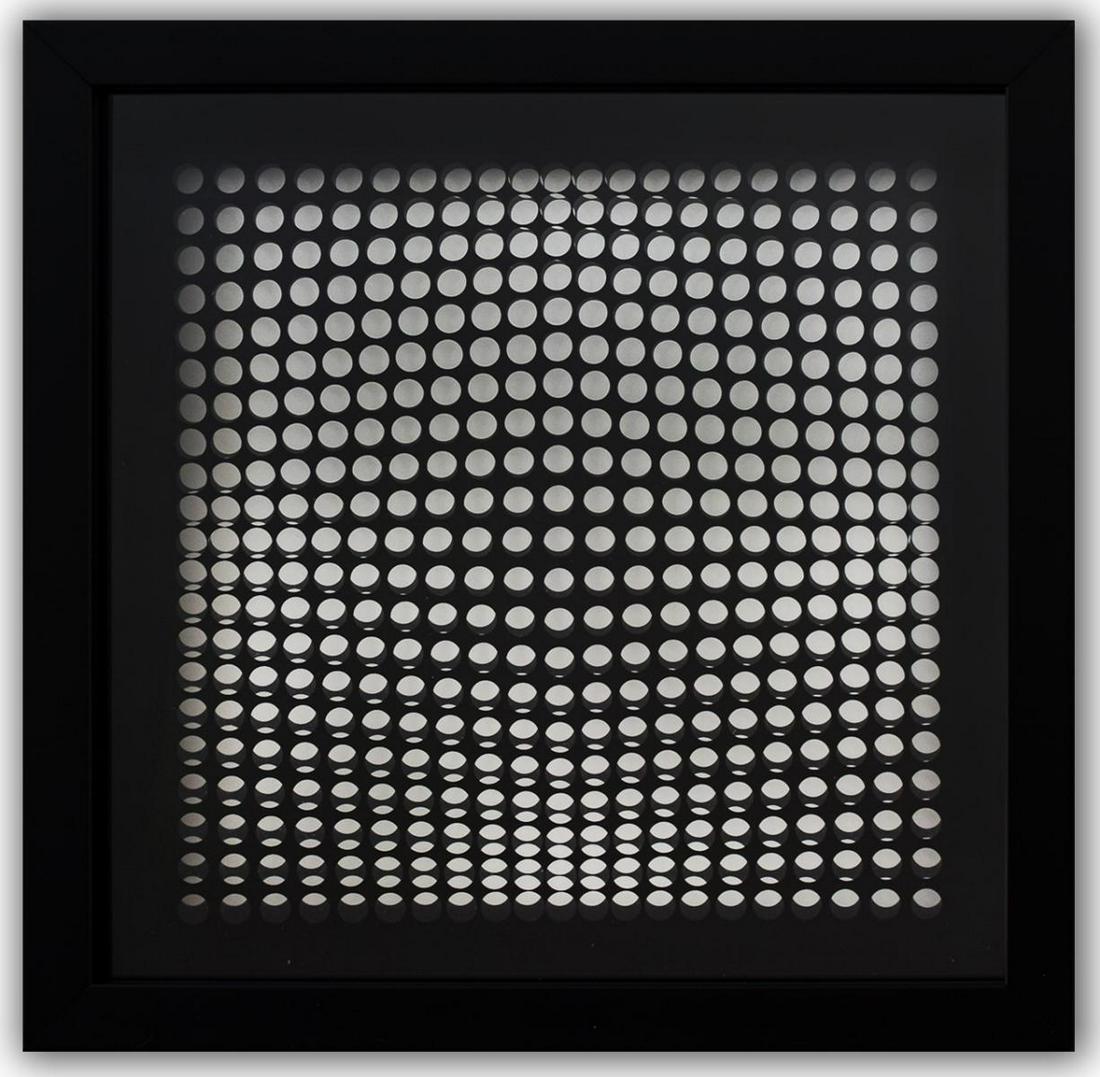 Victor Vasarely- 3D Wall Sculpture/object "Cinetiques" (1 of 1)