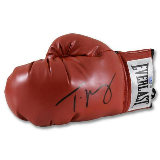 Everlast Professional Boxing Glove (Red), Autographed by Heavy Weight