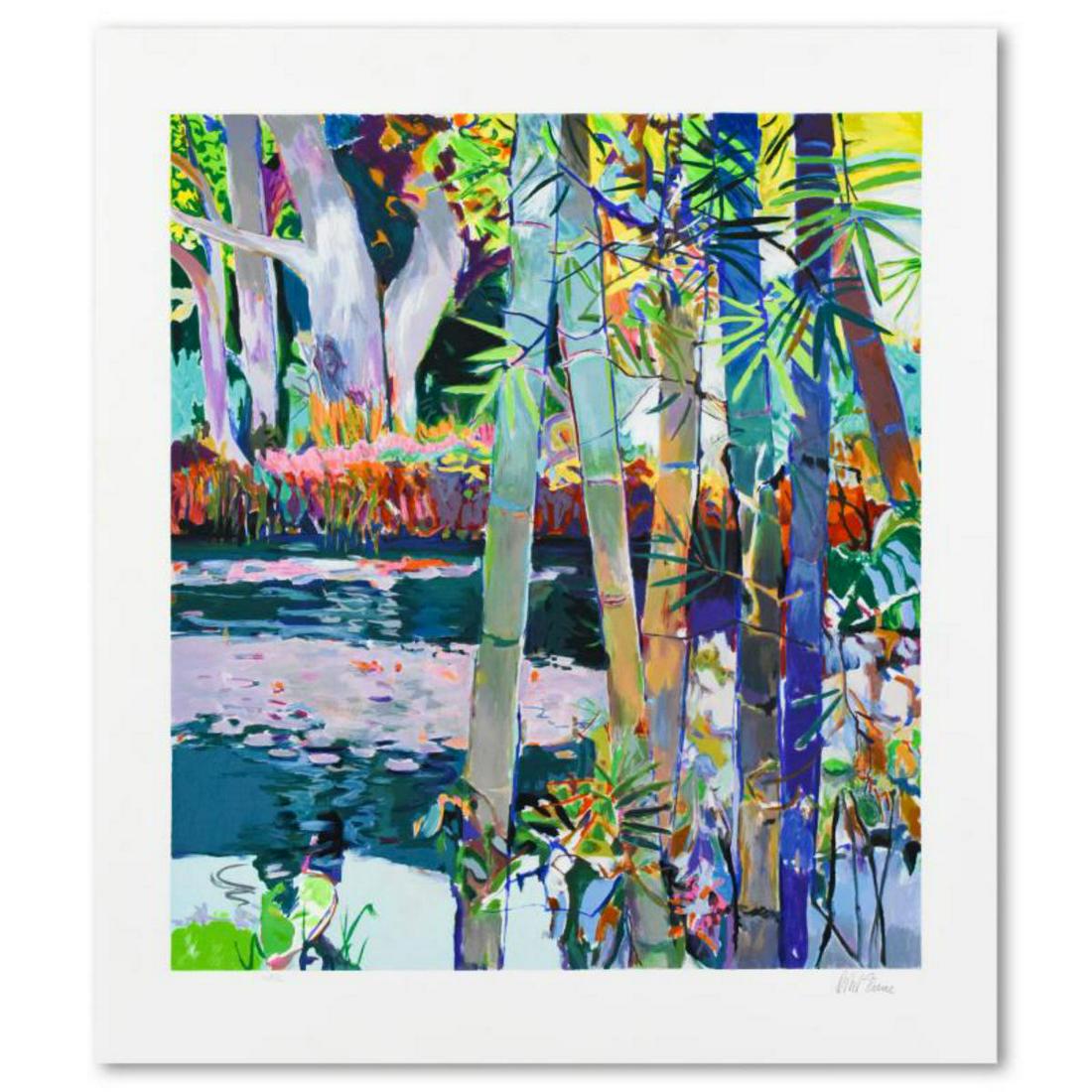 Robert Frame (1924-1999), "Jungle Pond" Limited Edition Serigraph, Numbered and Hand Signed with (1 of 2)