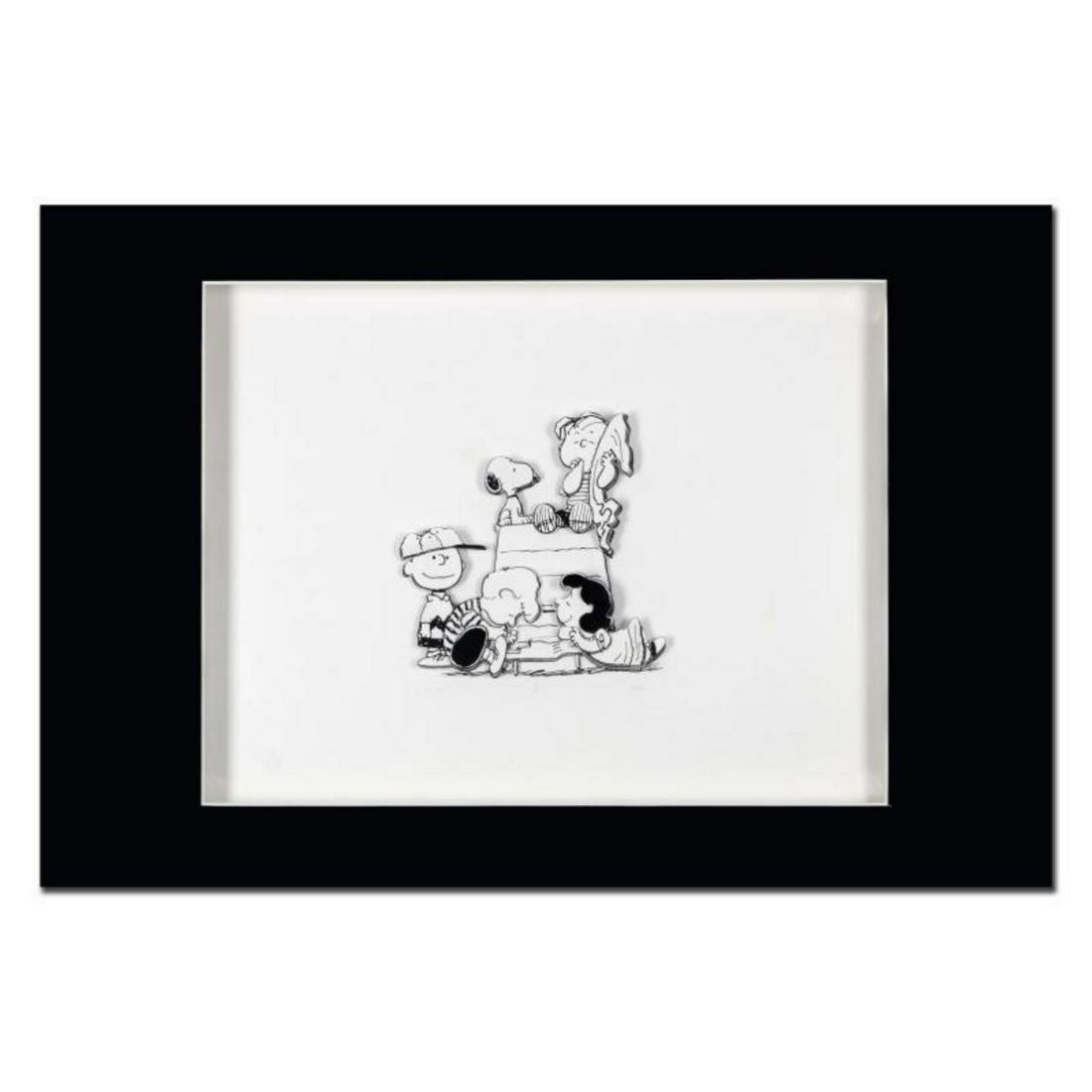 Peanuts, "Family" Hand Numbered Limited Edition 3D Decoupage with Certificate of Authenticity. (1 of 2)