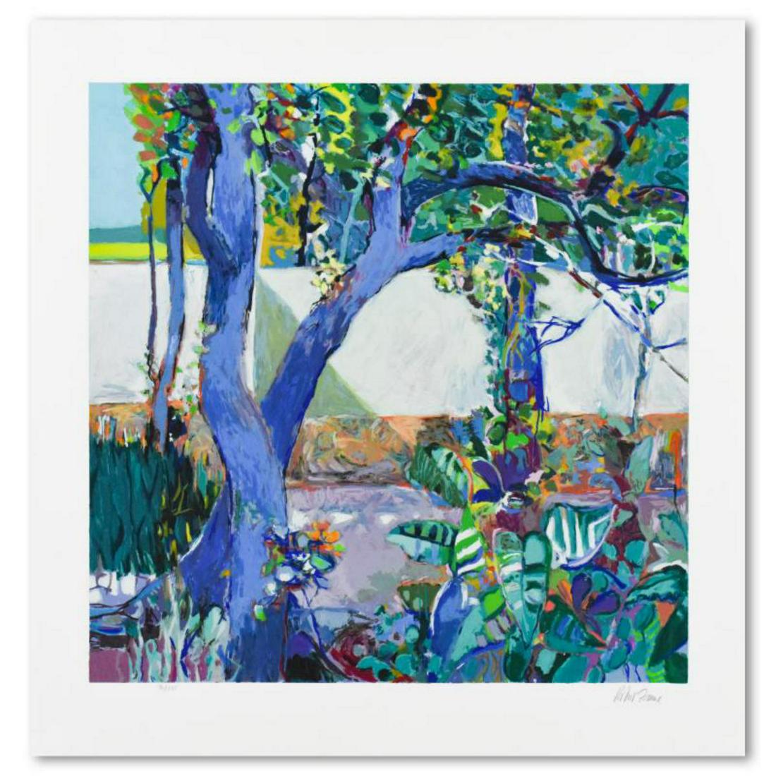 Robert Frame (1924-1999), "Walled Garden" Limited Edition Serigraph, Numbered and Hand Signed with (1 of 2)