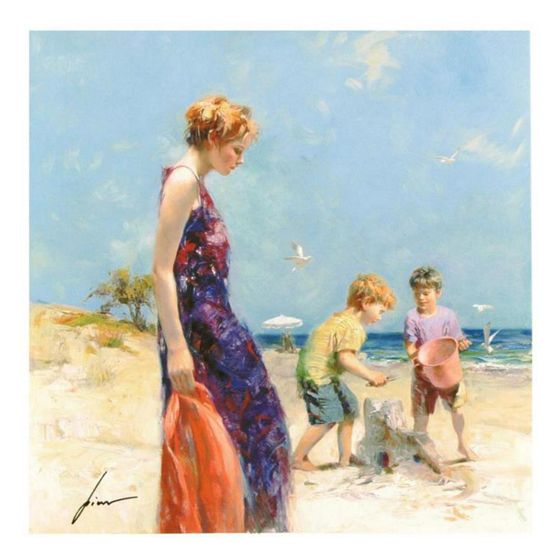 Pino (1939-2010), "Good Ole Days" Limited Edition on Canvas, Numbered and Hand Signed with (1 of 2)