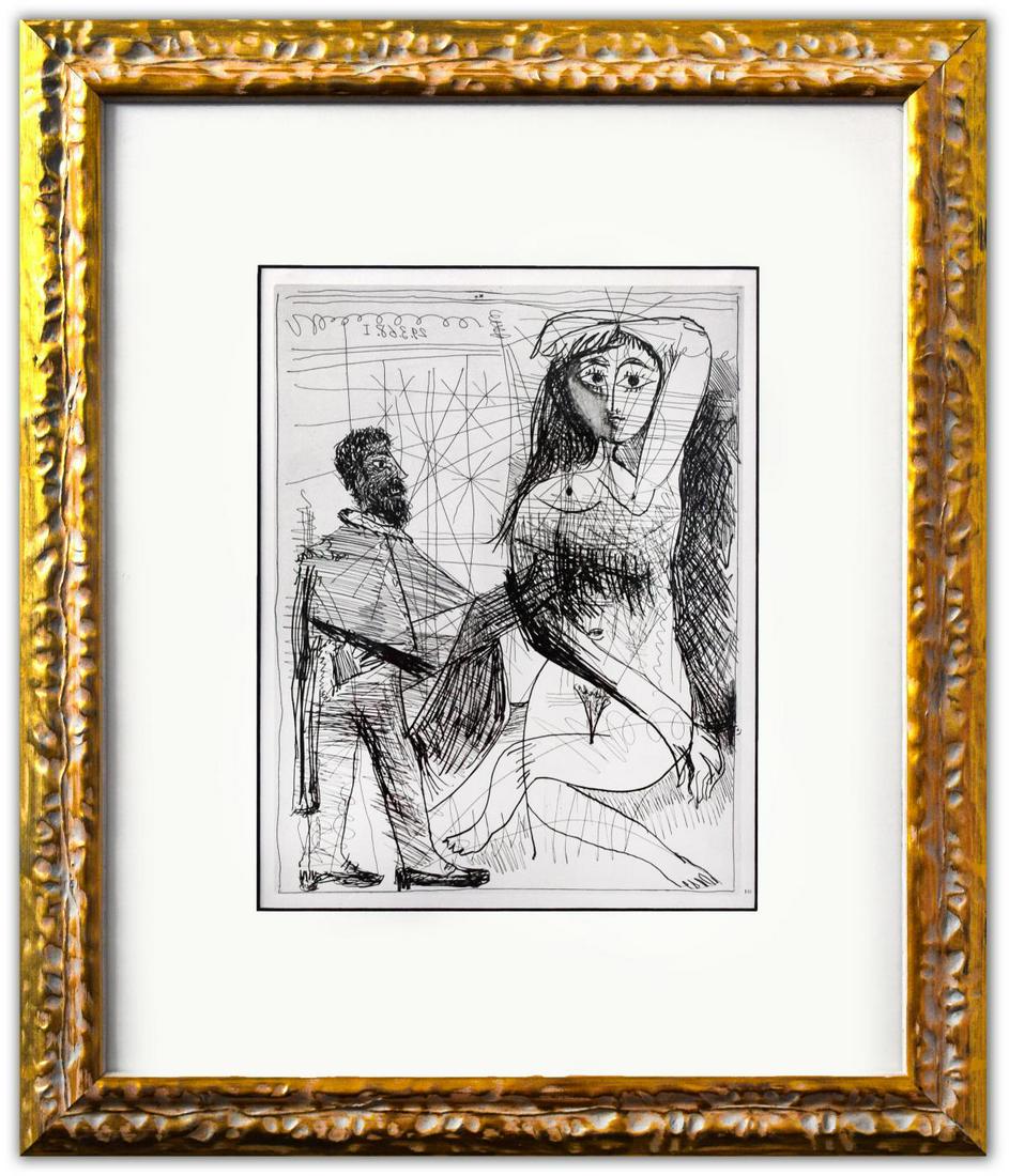 After Pablo Picasso- Offset Lithograph "From The 347 Series" (1 of 1)