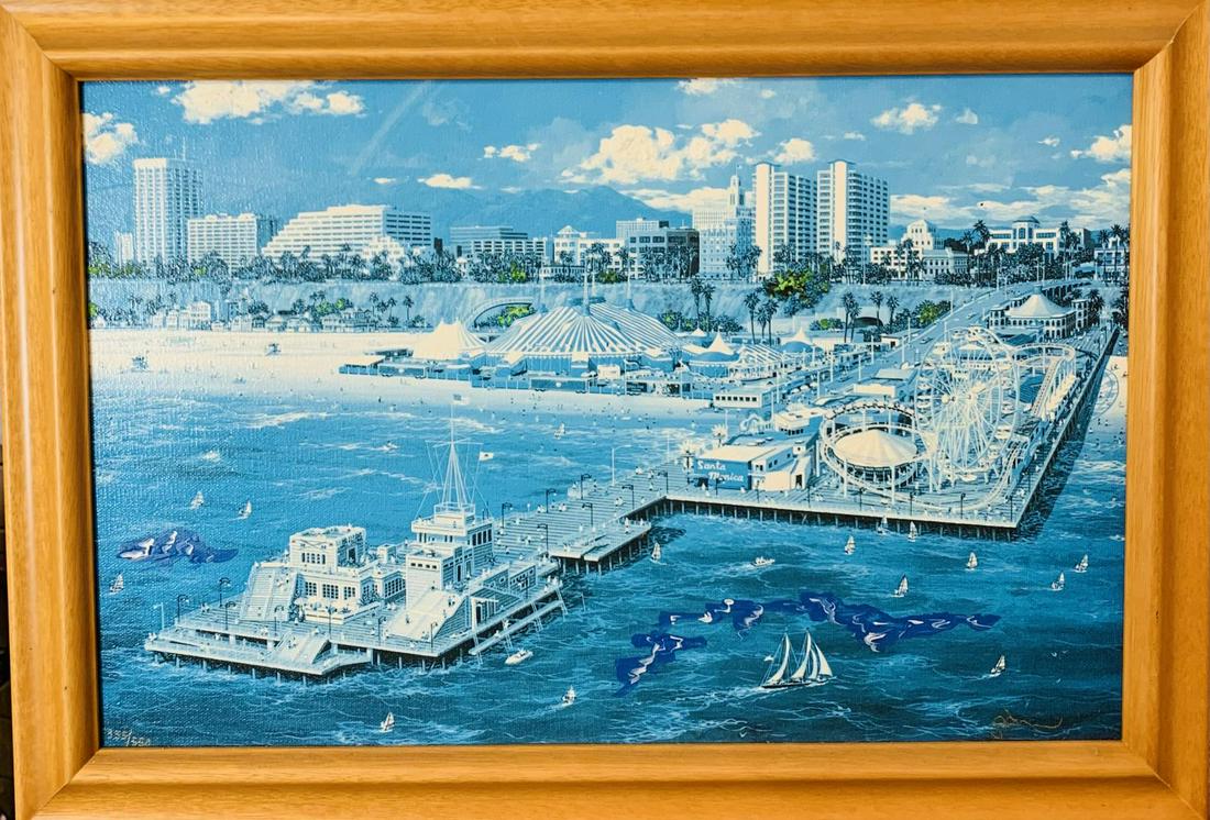 Alexander Chen Serigraph on canvas (1 of 1)