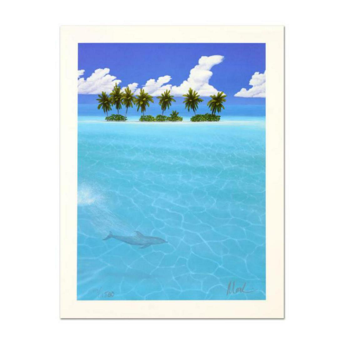 Dan Mackin, "Fancy Jumper (right)" Limited Edition Lithograph, Numbered and Hand Signed with Letter (1 of 2)