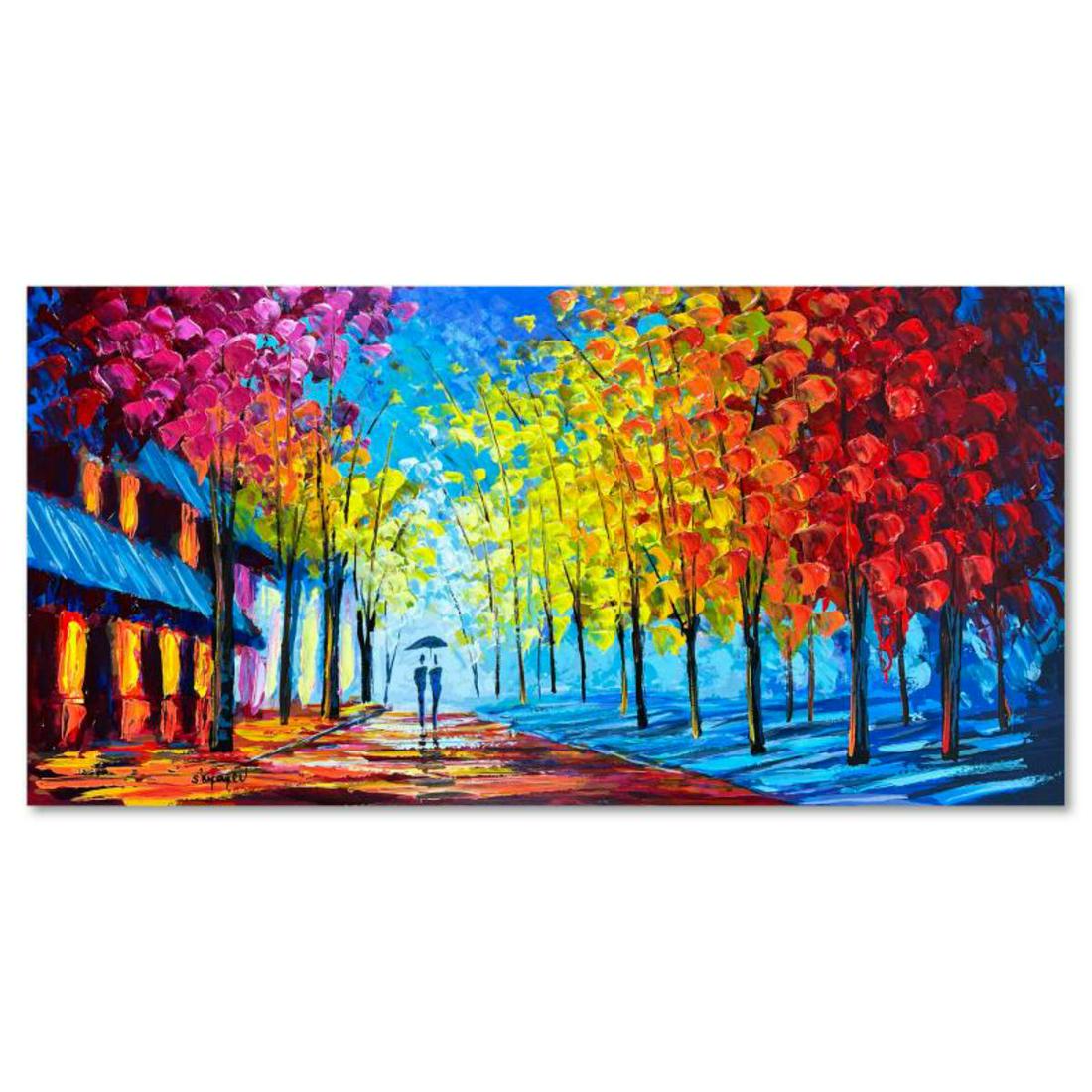 Slava Ilyayev, Embellished Hand Signed Limited Edition Serigraph on Board with Letter of (1 of 2)