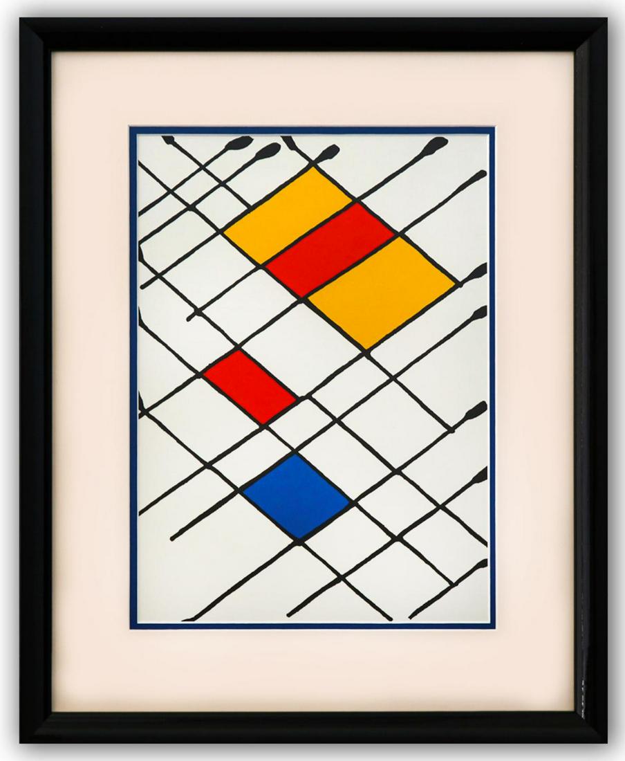 Alexander Calder- Lithograph "DLM156 - Damier" (1 of 2)