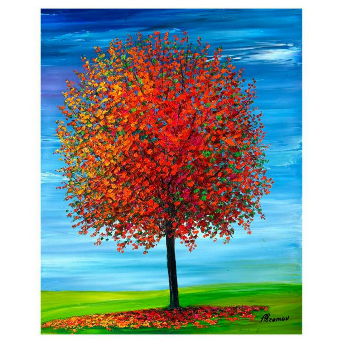 Sabina Abramov, Hand Signed Original Painting on Canvas with letter of Authenticity. (1 of 2)