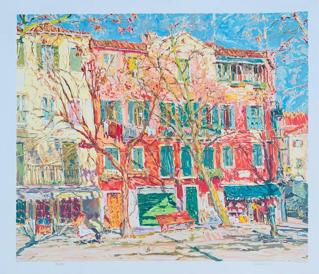 Marco Sassone Serigraph on Paper (1 of 1)