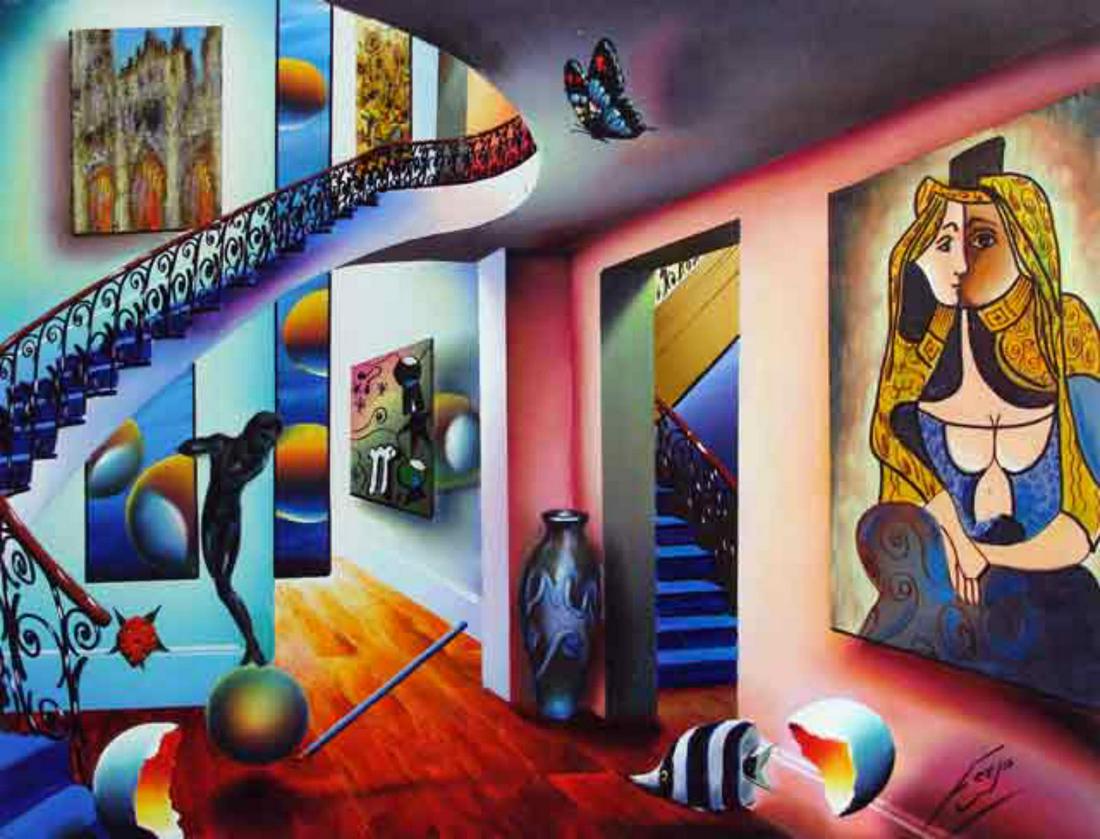 Ferjo "PASSAGEWAYS TO THE MASTERS" Giclee on Canvas (1 of 1)