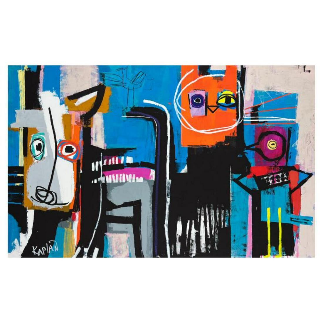 Lee Kaplan, Hand Signed Limited Edition Canvas with Letter of Authenticity. (1 of 2)