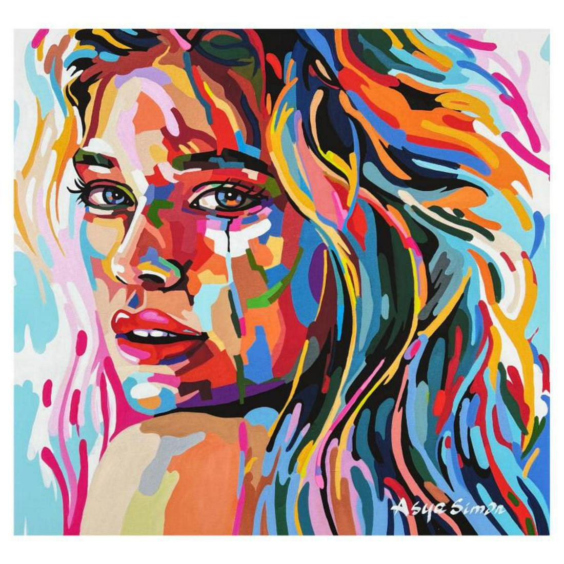 Asya Simon, Hand Signed Limited Edition Canvas with Letter of Authenticity. (1 of 2)