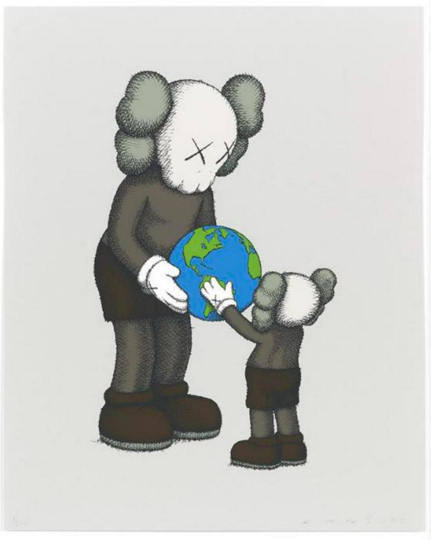 Kaws- Screenprint in colours "The Promise" (1 of 1)